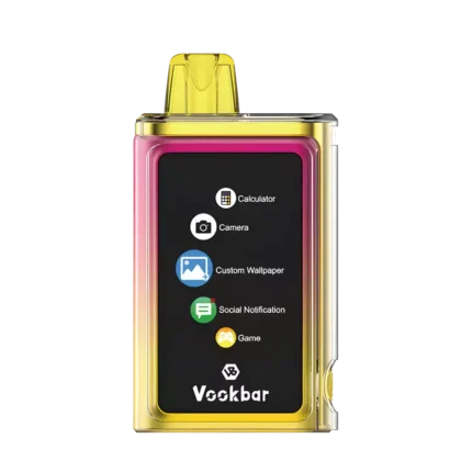 Vookbar Cyber Pro 30.000 Züge Einweg Vape Pen Dual-Mesh-Coil Touchscreen 0%/2%/3%/5% Nikotin Wiederaufladbarer Akku Großhandel & Mengenrabatt