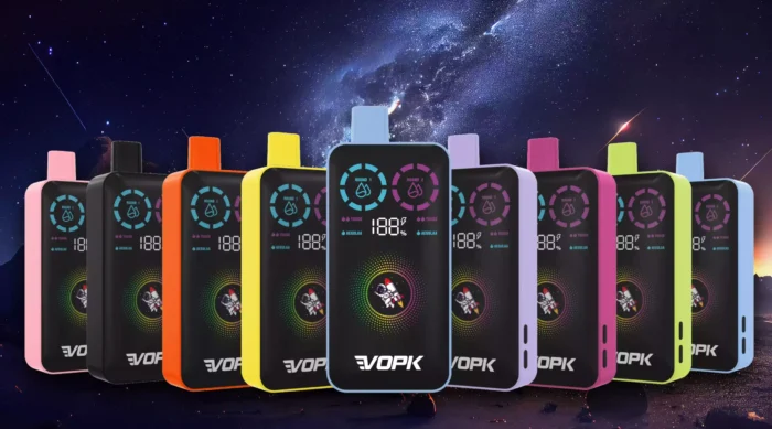 VOPK ULTRA Einweg-Vape mit 30000 Zügen & Doppeltem Aroma Dual Mesh Coil, Digital Display, 2% Nikotin Wiederaufladbar Großhandelspreis für Wiederverkäufer